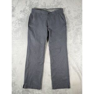 Under Armour Golf Pants Mens 36x32 Grey Match Play Vented Performance